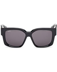 Max Mara - Glimpse 54Mm Round Sunglasses - Lyst