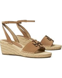 Tory Burch - Ines Ankle Strap Espadrille Platform Wedge Sandal - Lyst
