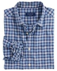 Vineyard Vines - Overlook Regular Fit Plaid Cotton Madras Button-Up Shirt - Lyst