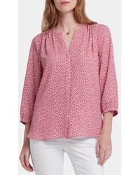 NYDJ - Pintuck Top - Lyst