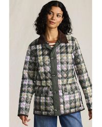 Lands' End - Reversible Barn Quilted Jacket - Lyst