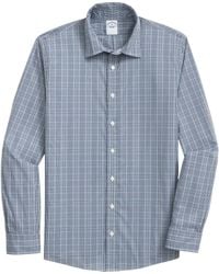 Brooks Brothers - Performance Glen Plaid Button-Up Shirt - Lyst