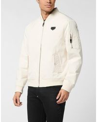 Philipp Plein - Nylon Bomber Jacket - Lyst