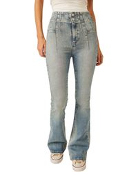 Free People - We The Free Jayde Flare Jeans - Lyst