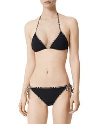 Burberry - Mata Triangle Bikini - Lyst