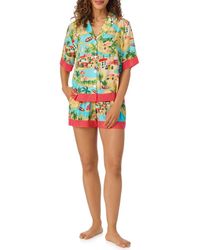 Room Service Pjs - Print Short Pajamas - Lyst