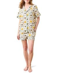 Printfresh - Short Organic Cotton Pajamas Set - Lyst