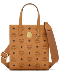 MCM - Visetos Coated Canvas Mini Tote - Lyst