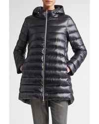Herno - Shiny Nylon Hooded Down Puffer Jacket - Lyst