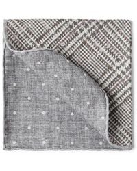 Brunello Cucinelli - Prince Of Wales Pocket Square - Lyst