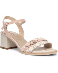 Nero Giardini - City Logo Ankle Strap Sandal - Lyst