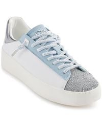 DKNY - Ginali Metallic Cap Toe Sneaker - Lyst