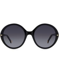 Carolina Herrera - 55mm Round Sunglasses - Lyst