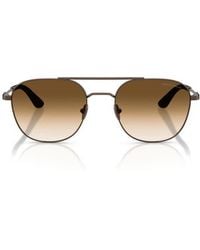 ARMANI EXCHANGE - 54Mm Rectangular Sunglasses - Lyst
