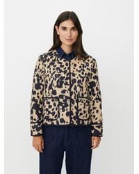 Masai - Javira Long Sleeve Animal Print Jacket - Lyst