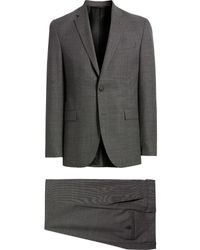 AllSaints - Ross Slim Fit Mélange Wool Suit - Lyst