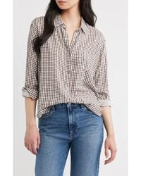 Rails - Josephine Gingham Button-Up Shirt - Lyst