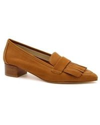 Amalfi by Rangoni - Asti Pointed Toe Kiltie Loafer Pump - Lyst