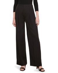 Vince - Pleated Drop Waist Trousers - Lyst