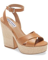 steve madden gabi espadrille platform sandal