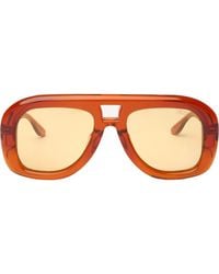 DEZI - Pusha 55Mm Shield Sunglasses - Lyst