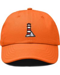 Alix - Lighthouse Embroidered Dad Hat - Lyst