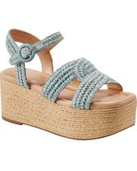 Marc Fisher - Payley Ankle Strap Platform Sandal - Lyst