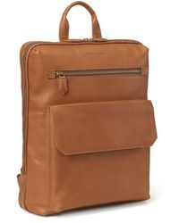 Johnston & Murphy - Rhodes Water Repellent Leather Commuter Backpack - Lyst