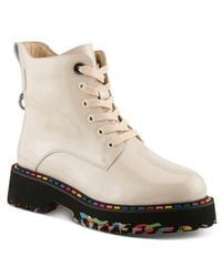 Spring Step - Mistique Waterproof Combat Boot - Lyst