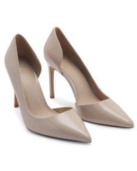 Mango - Audrey Half D'Orsay Pump - Lyst