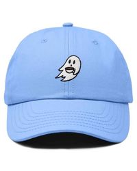 Alix - Coffee Ghost Embroidered Hat - Lyst
