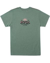 RVCA - Type Set Logo Graphic T-shirt - Lyst
