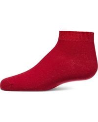 Memoi - Basic Silky-Soft Gauge Ankle Sock - Lyst
