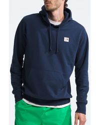 The North Face - Heritage Patch Recycled Cotton Blend Hoodie - Lyst
