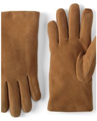 Lands' End - Suede Tech Gloves - Lyst