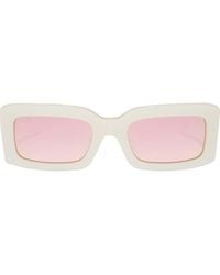 DIFF - Indy 51Mm Gradient Rectangular Sunglasses - Lyst