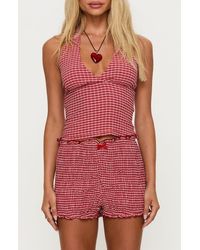 Princess Polly - Whimsy Gingham Halter Top - Lyst