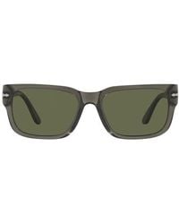 Persol - 58Mm Polarized Rectangular Sunglasses - Lyst