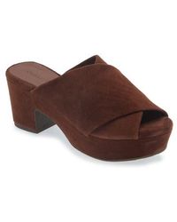 Chocolat Blu - Georgette Platform Slide Sandal - Lyst