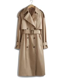 & Other Stories - & Cotton Trench Coat - Lyst