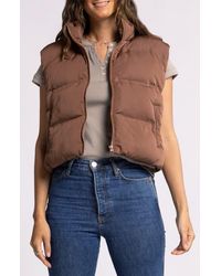 Thread & Supply - Issey Puffer Vest - Lyst