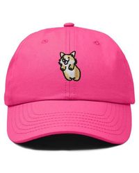 Alix - Leaping Corgi Embroidered Cap - Lyst