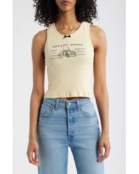 Daydreamer - Dreamy Jones Cotton Graphic Tank - Lyst
