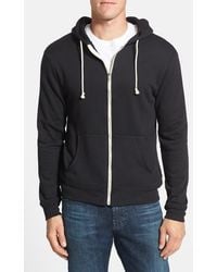 Threads For Thought - Trim Fit Heathered Fleece Zip Hoodie - Lyst