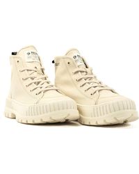 Palladium - Pallashock Mid Sneaker - Lyst