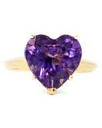 Fry Powers - Heart Ring - Lyst