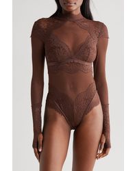 Hunkemöller - Emily Long Sleeve Teddy - Lyst