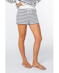 Roxy - Surfing By Moonlight Striped Shorts - Lyst