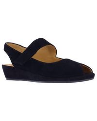L'amour Des Pieds - Berilita Slingback Peep Toe Wedge Sandal - Lyst