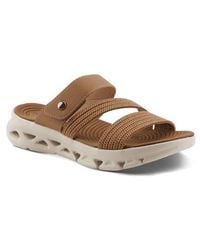 Flexus by Spring Step - Galvanesa Platform Wedge Slide Sandal - Lyst